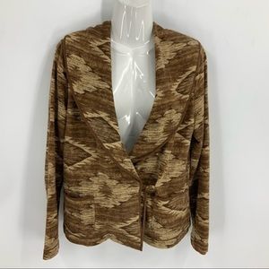 LRL Lauren jeans  Aztec print cotton jacket M